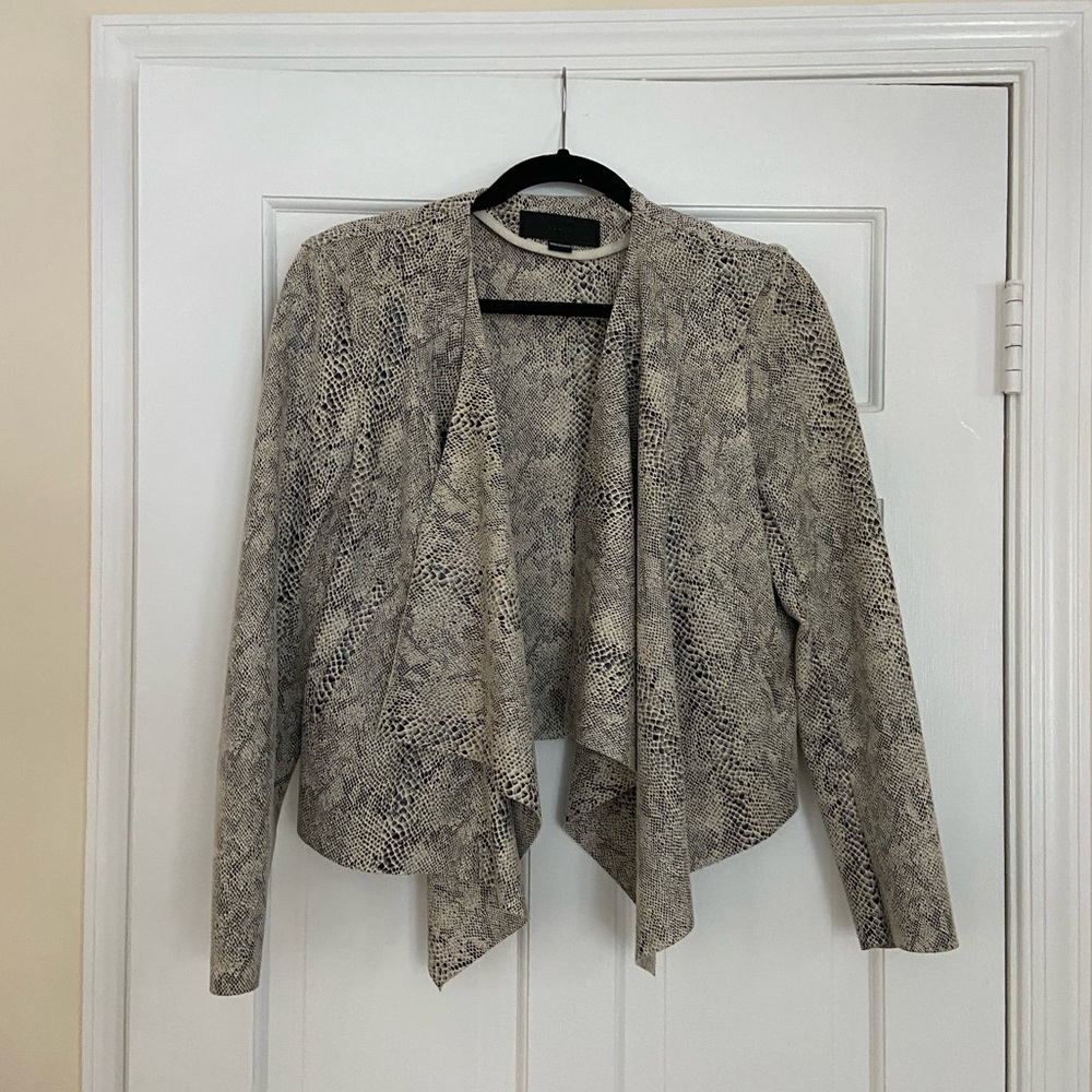 Blank NYC Snake Print Jacket